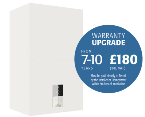upgrade from 7 to 10 years warranty for £180